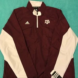 Texas A&M Windbreaker Pullover (Size L)